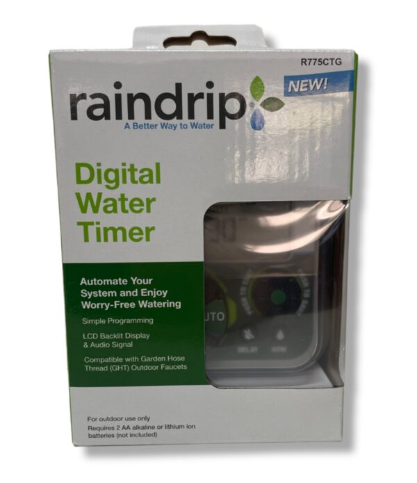 Timer pin tưới hẹn giờ tự động Raindrip - Ảnh 3